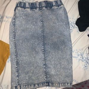 Denim Skirt
